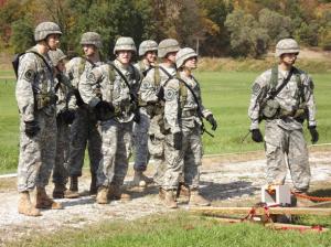 Contributed photo: Mercyhurst College’s Pride of PA ROTC Battalion competed in the second annual Brigade Ranger Challenge from Friday, Oct. 14 to Sunday, Oct. 16.